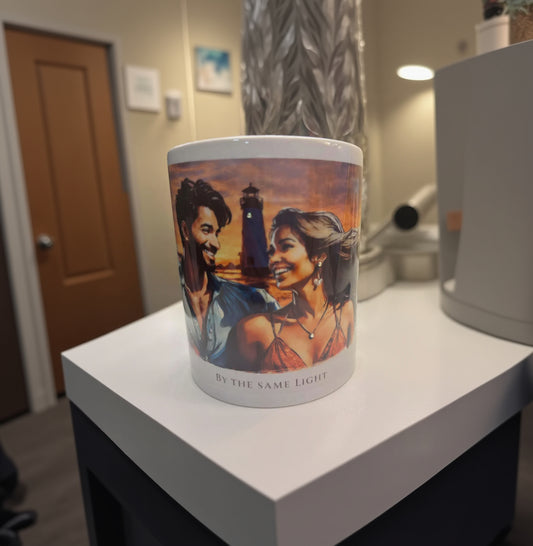 By The Same Light Rhinestone Mug